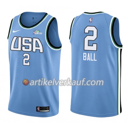 NBA Los Angeles Lakers Trikot Lonzo Ball 2 Nike 2019 Rising Star Swingman - Herren